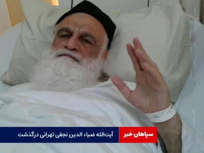 آیت‌الله ضیاء الدین نجفی تهرانی درگذشت