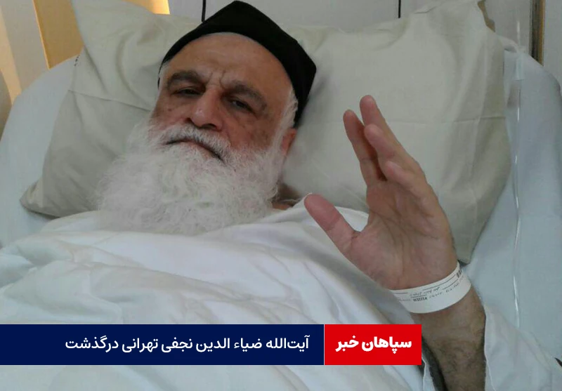 آیت‌الله ضیاء الدین نجفی تهرانی درگذشت