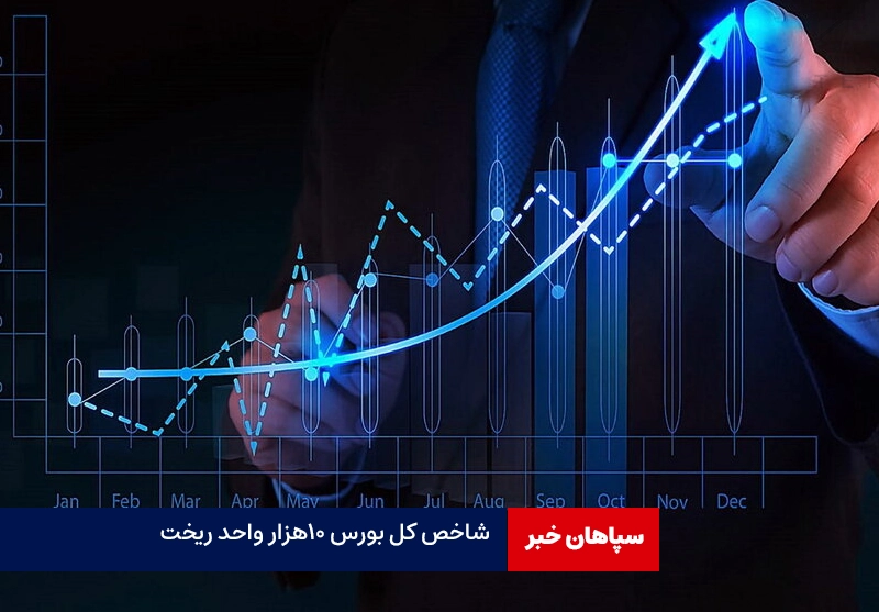 شاخص کل بورس ۱۰هزار واحد ریخت