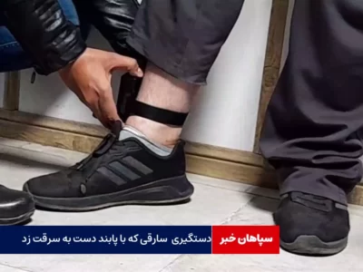 سرقت منزل با پابند الکترونیکی / سارقی که با پابند دست از سرقت بر نداشت