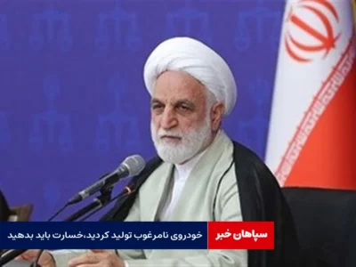 خودروی نامرغوب تولید می‌کنید باید خسارت مردم را بدهید