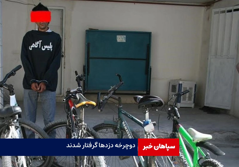 دوچرخه دزدها گرفتار شدند