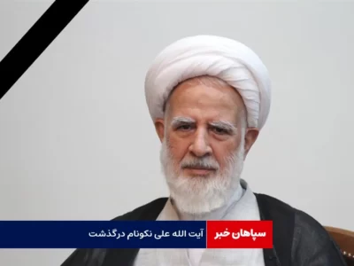 آیت الله علی نکونام درگذشت