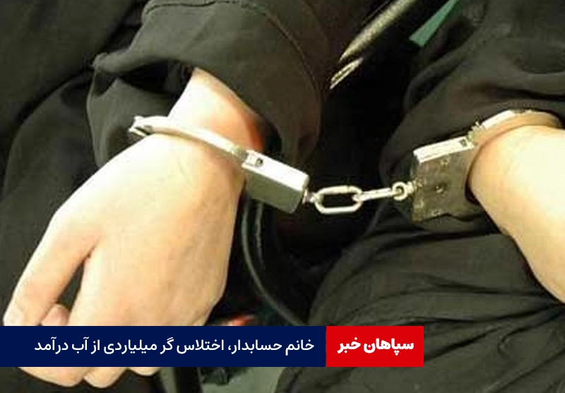 خانم حسابدار، اختلاس گر میلیاردی از آب درآمد!