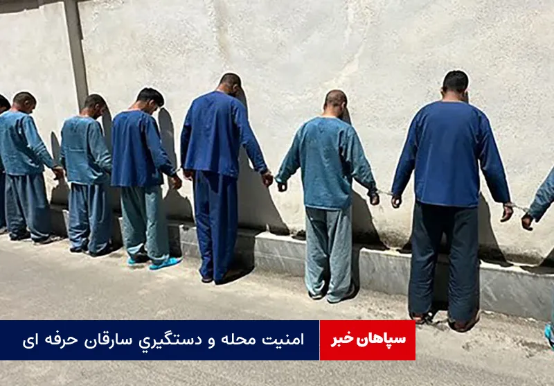 امنیت محله و دستگیری سارقان حرفه ای