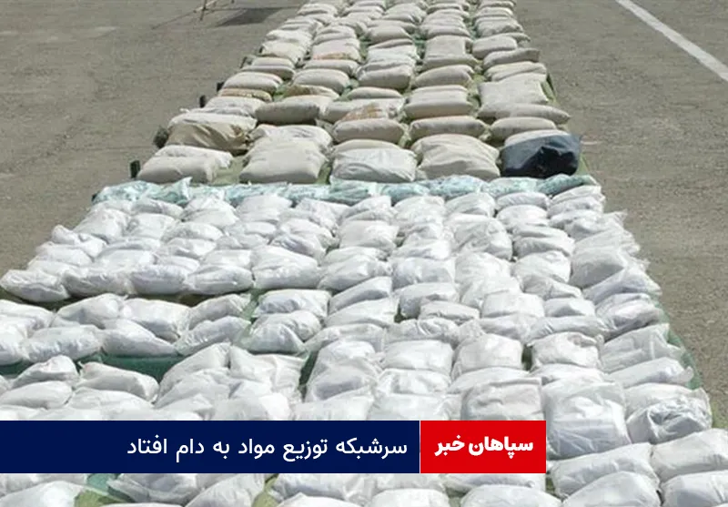 سرشبکه توزیع مواد به دام افتاد