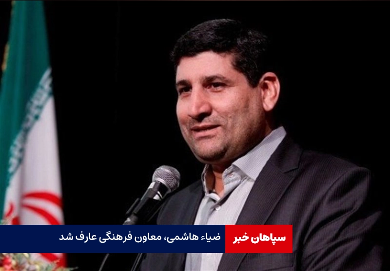 ضیاء هاشمی، معاون فرهنگی عارف شد