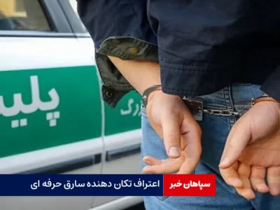 اعتراف تکان دهنده سارق حرفه ای