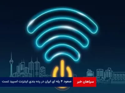 صعود ۴ پله ای ایران در رده بندی اینترنت ثابت اسپید تست