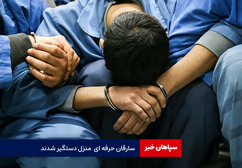 سارقان حرفه ای  منزل دستگیر شدند