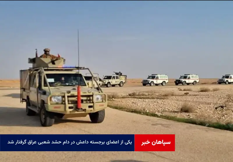 یکی از اعضای برجسته داعش در دام حشد شعبی عراق گرفتار شد