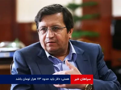 همتی: دلار باید حدود ۷۳ هزار تومان باشد