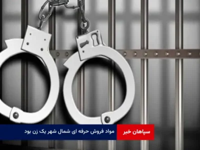مواد فروش حرفه ای شمال شهر یک زن بود