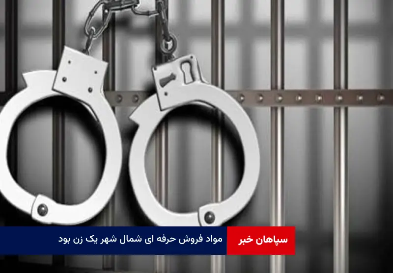 مواد فروش حرفه ای شمال شهر یک زن بود