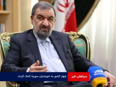 ۴ کشور به شورشیان سوریه کمک کردند