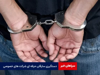 دستگیری سارقان حرفه ای شرکت های خصوصی