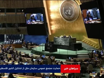 حمایت مجمع عمومی سازمان ملل از تشکیل کشور فلسطین