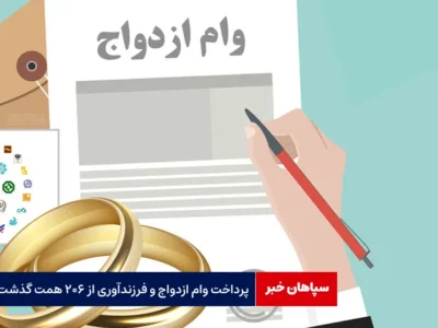 پرداخت وام ازدواج و فرزندآوری از ۲۰۶ همت گذشت