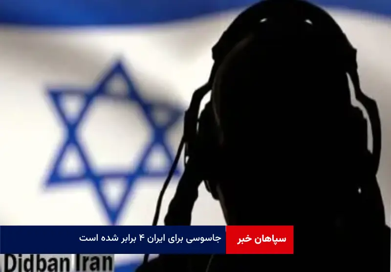 جاسوسی برای ایران ۴ برابر شده است