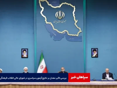 بررسی تاثیر معدل بر نتایج آزمون سراسری در شورای عالی انقلاب فرهنگی