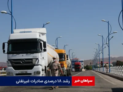 رشد ۱۸ درصدی صادرات غیرنفتی