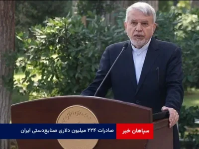 صادرات ۲۲۴ میلیون دلاری صنایع‌ دستی ایران