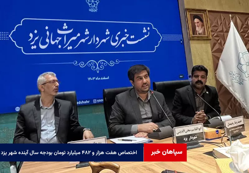 اختصاص هفت هزار و ۴۸۲ میلیارد تومان بودجه سال آینده شهر یزد