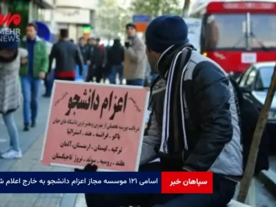 اسامی ۱۲۱ موسسه مجاز اعزام دانشجو به خارج اعلام شد