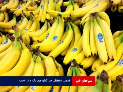 قیمت منطقی هر کیلو موز یک دلار است
