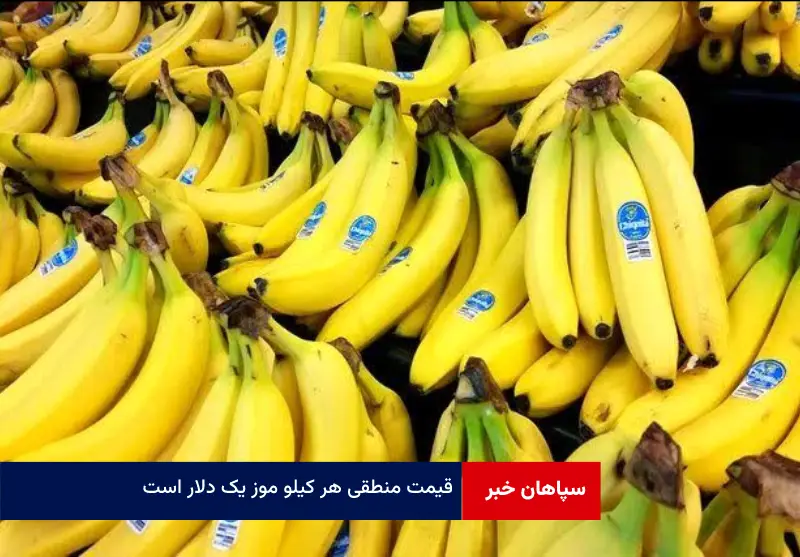 قیمت منطقی هر کیلو موز یک دلار است