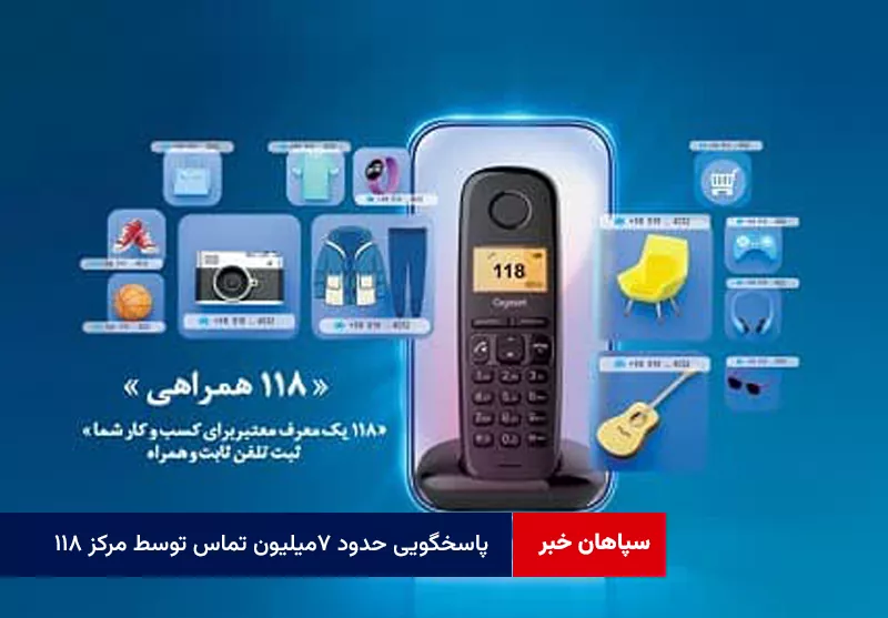 پاسخگویی به حدود ۷ میلیون تماس در سال ۱۴۰۳ توسط مرکز ۱۱۸ منطقه یزد