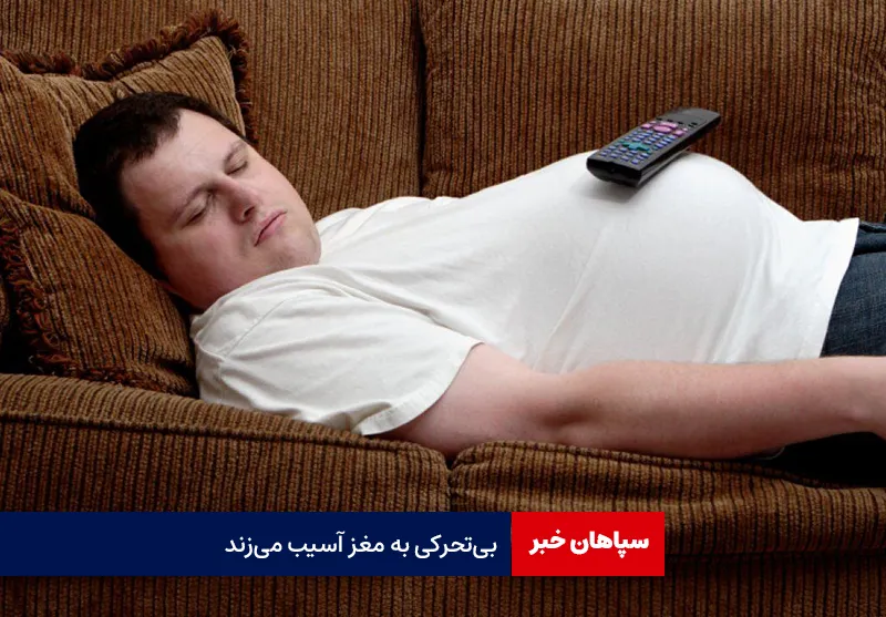 بیتحرکی به مغز آسیب میزند