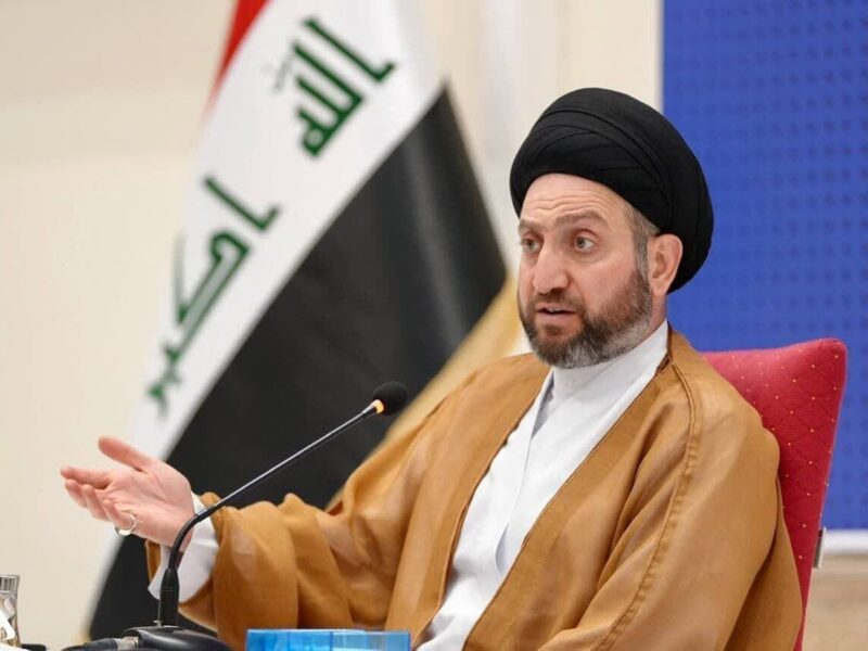 تاکید حکیم بر حمایت همه‌جانبه عراق از ایران