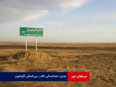 بحران خشکسالی تالاب بین‌المللی گاوخونی