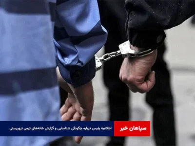 اطلاعیه پلیس درباره چگونگی شناسایی و گزارش خانه‌های تیمی تروریستی