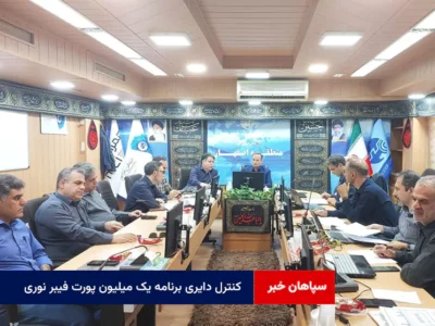 کنترل‌ دایری برنامه یک میلیون پورت فیبر نوری