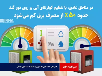 همراهی خانه‌های اصفهان با خنک‌کننده‌های خانگی  