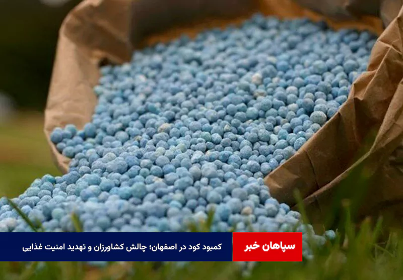 کمبود کود در اصفهان؛ چالش کشاورزان و تهدید امنیت غذایی