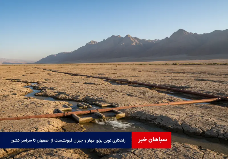 راهکاری نوین برای مهار و جبران فرونشست از اصفهان تا سراسر کشور