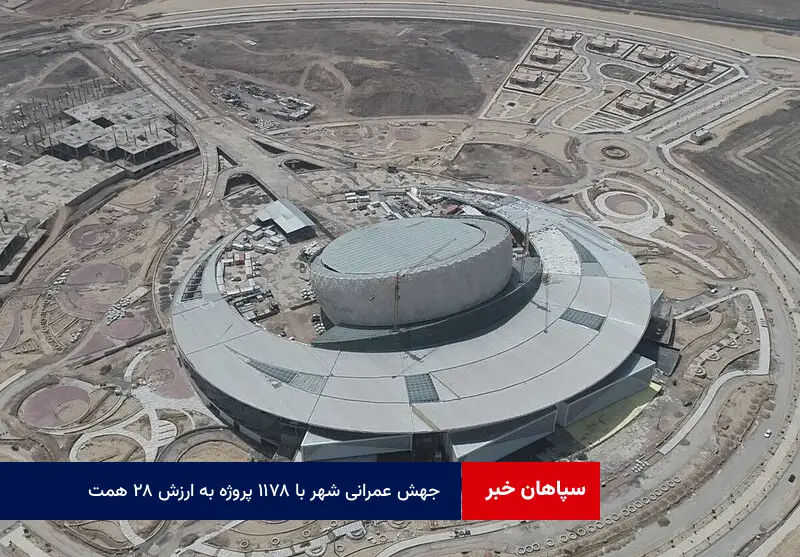 جهش عمرانی شهر با ۱۱۷۸ پروژه به ارزش ۲۸ همت