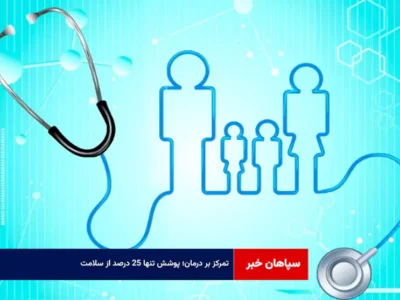 تمرکز بر درمان؛ پوشش تنها ۲۵ درصد از سلامت