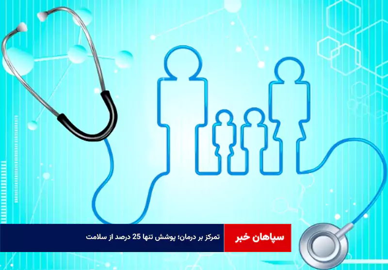 تمرکز بر درمان؛ پوشش تنها ۲۵ درصد از سلامت