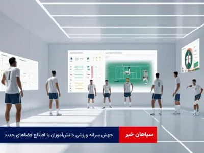جهش سرانه ورزشی دانش‌آموزان با افتتاح فضاهای جدید