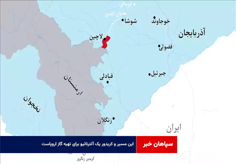 این مسیر و کریدور یک آلترناتیو برای تهیه گاز اروپاست