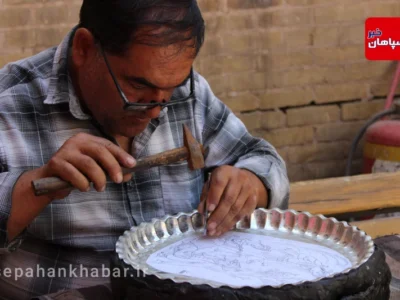 بازار مسگری نه صدا دارد نه رونق عکس: مرجان قربانی