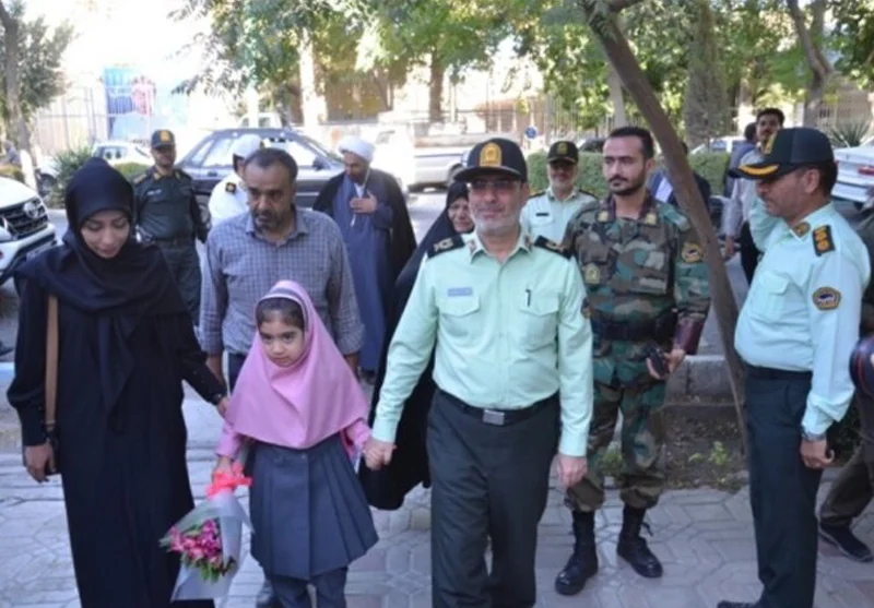همراهی سردار علینقیان پور با «نفس» ۷ ساله در اصفهان