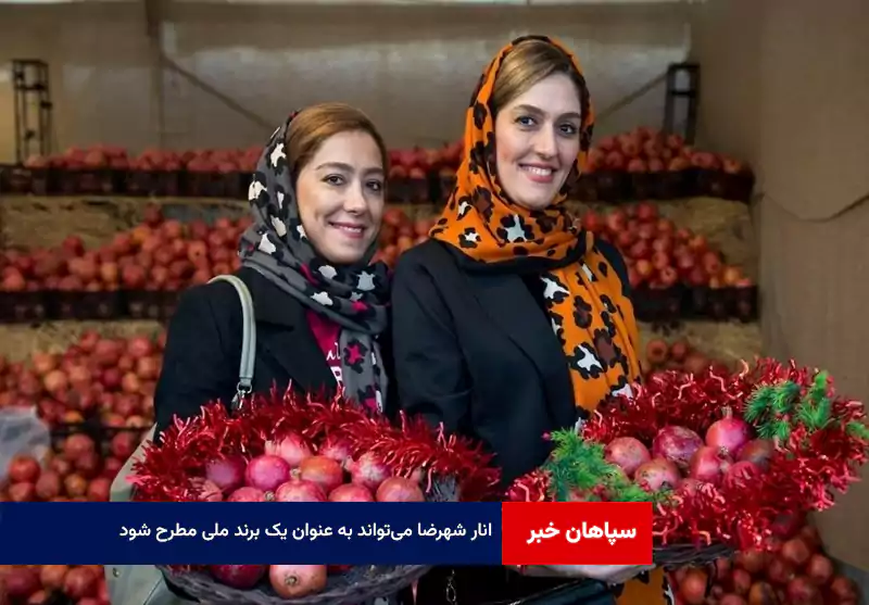 انار شهرضا میتواند به عنوان یک برند ملی مطرح شود
