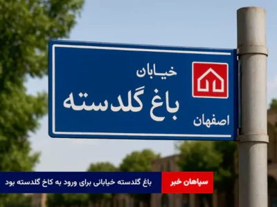 باغ گلدسته خیابانی برای ورود به کاخ گلدسته بود