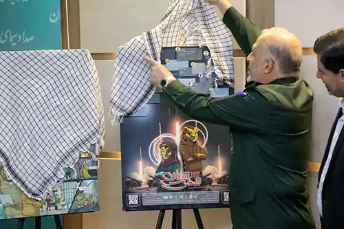 آیین رونمایی از پروژه فرهنگی هنری شهر شیران برگزار شد