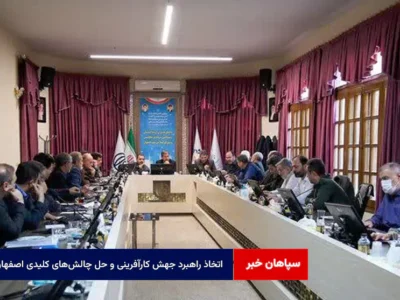 اتخاذ راهبرد جهش کارآفرینی و حل چالشهای کلیدی اصفهان